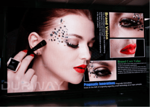 cob led screen for retail