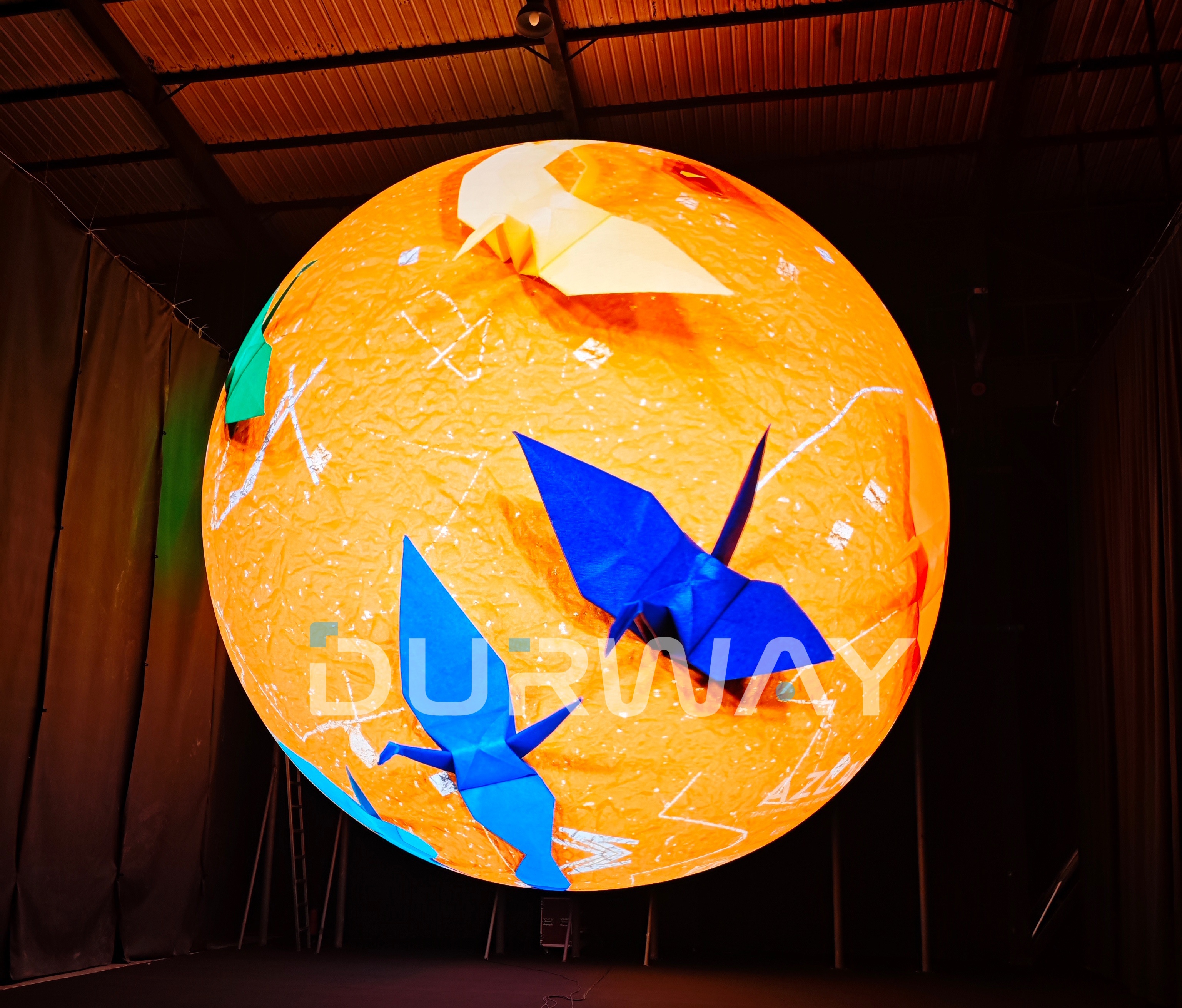 interactive sphere content
