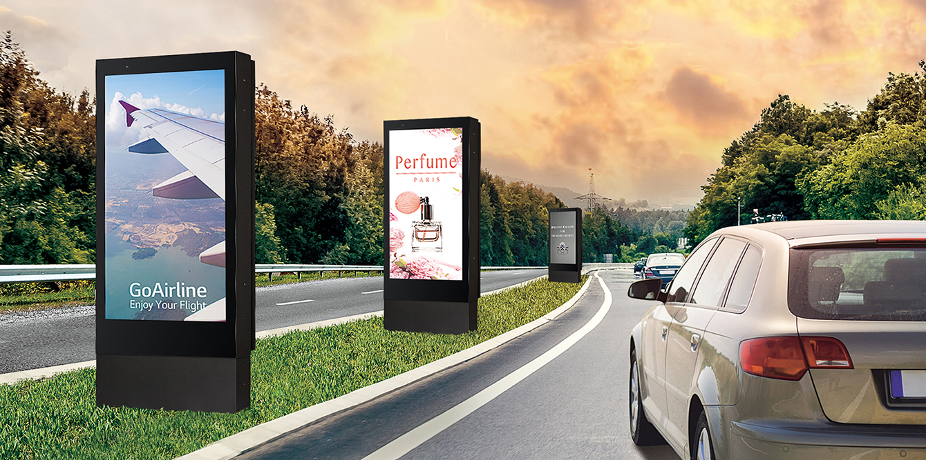 75'' outdoor led signage