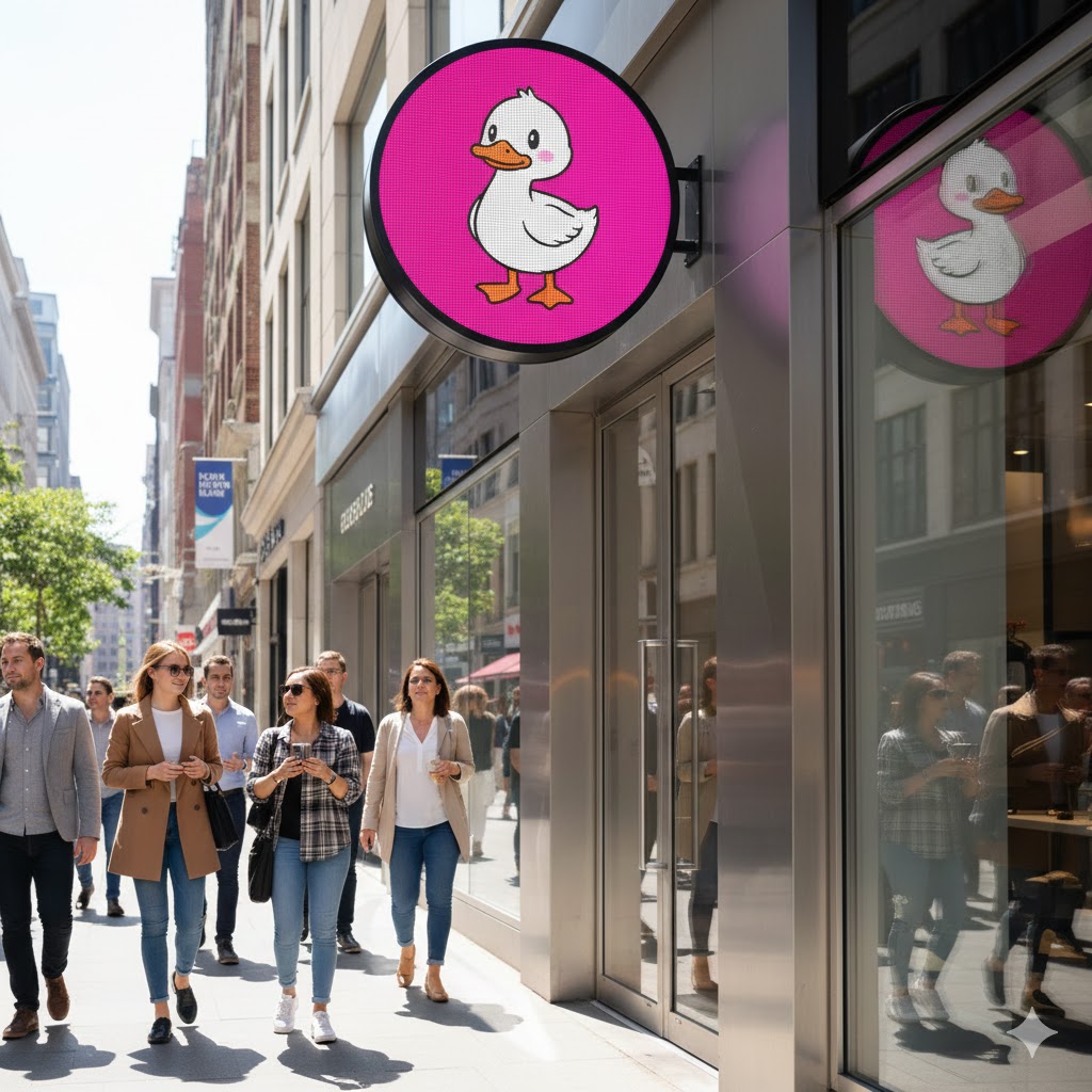 Circular LED screen Application