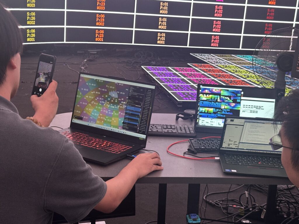 Custom led solution debugging